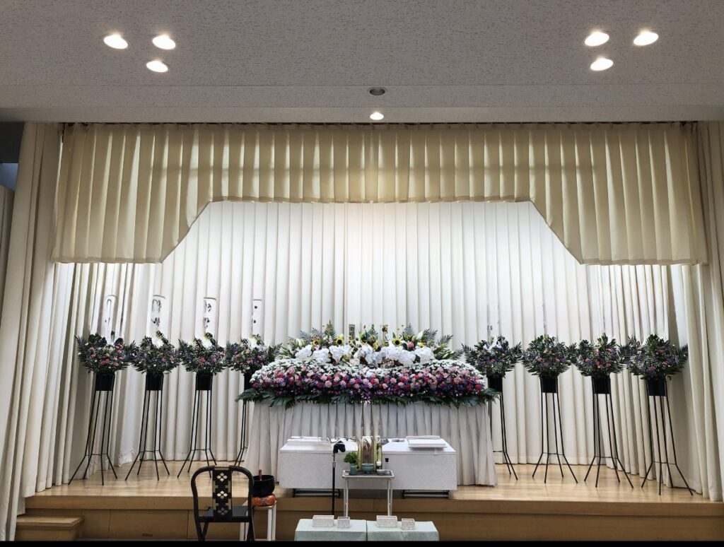 堺市立斎場 第2式場(堺市堺区)を家族葬プラン事前相談割引き(２日葬)でご利用されたお客様(堺市堺区在住)の実例の画像