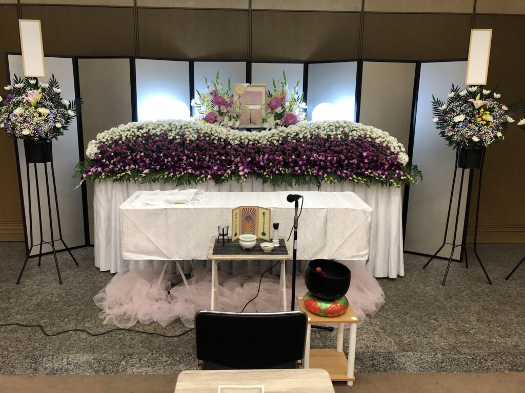 大阪市立北斎場(大阪市北区)を家族葬プラン事前相談割引き(２日葬)でご利用されたお客様(大阪市北区)の実例の画像