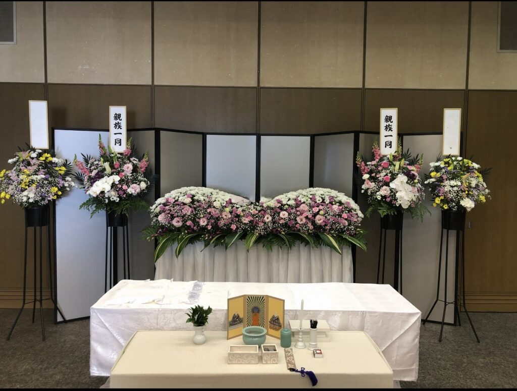 大阪市立北斎場(大阪市北区)を直葬プランでご利用されたお客様の葬儀実例の画像