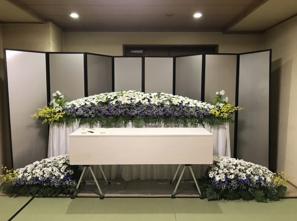 北斎場（大阪市北区）での一日葬実例 第三式場（小式場）を利用したご葬儀の画像
