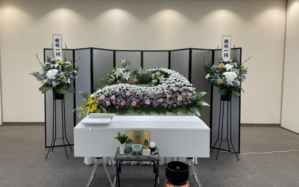 瓜破斎場での直葬実例　親族だけで故人を見送った直葬の画像