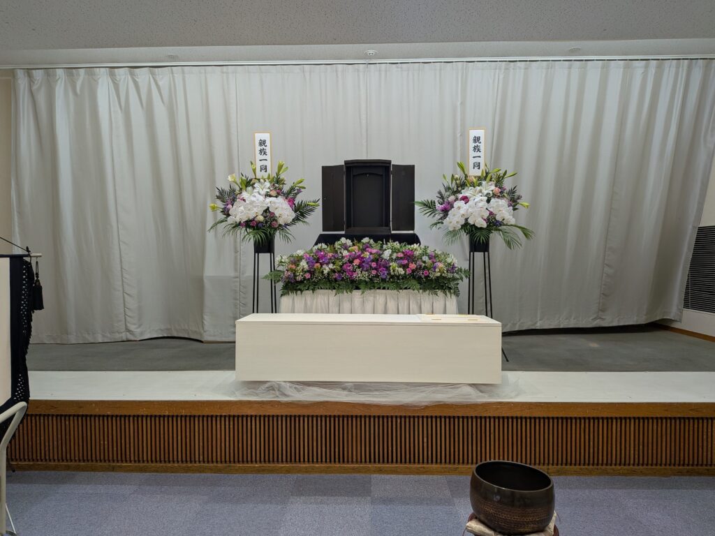せっつメモリアルホール第2式場(摂津市)を1日葬プランでご利用のお客様(摂津市)実例の画像